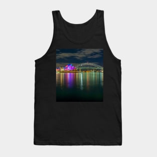 Beautiful Sydney Harbour at Night, Sydney, NSW, Australia Tank Top